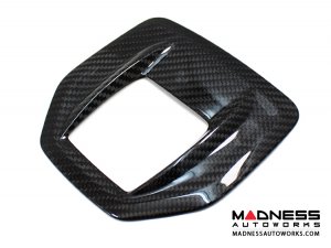 Alfa Romeo Giulia Shift Gate Trim Panel - Carbon Fiber - Pre '20 
